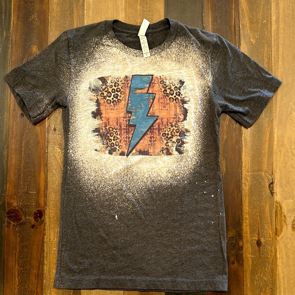 Graphic Women’s T-Shirt in Black and Blue